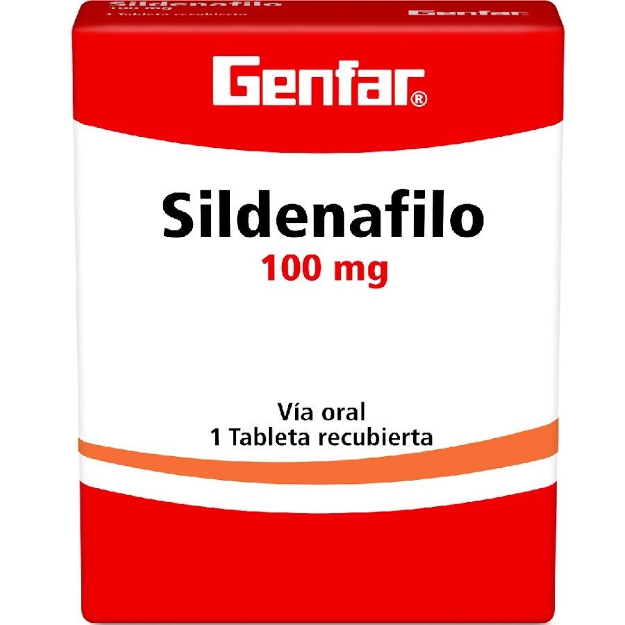 Sildenafil Genfar 100Mg Tableta Caja X1Tab.