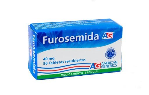 Furosemida AG 40mg Tableta Caja x50Und.