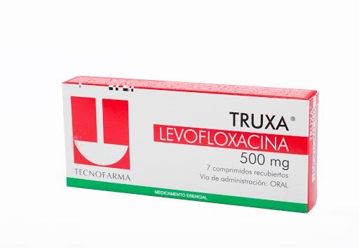Truxa 500Mg Comprimidos Caja x7Com. Tecnofarma Levofloxacina
