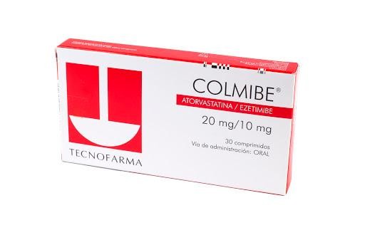 Colmibe 20/10Mg Com. Caja x30Com. Tecnofarma Atorvastatina Ezetimibe
