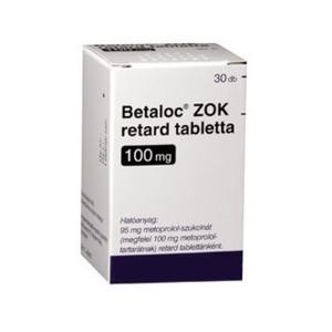 Betaloc Zok 100Mg Com. Caja x30Com. AstraZeneca Metoprolol Succinato