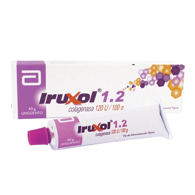 Iruxol 1.2 Abbott Colagenasa 120 Unguento x 40Gr