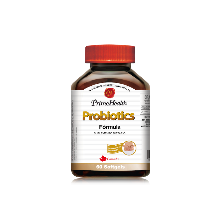 Probiotics PrimeHealth Frasco x 60Cap