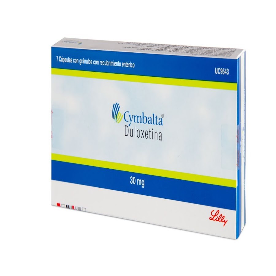 Cymbalta 30Mg Cápsulas Caja X7Cap. Lilly Duloxetina