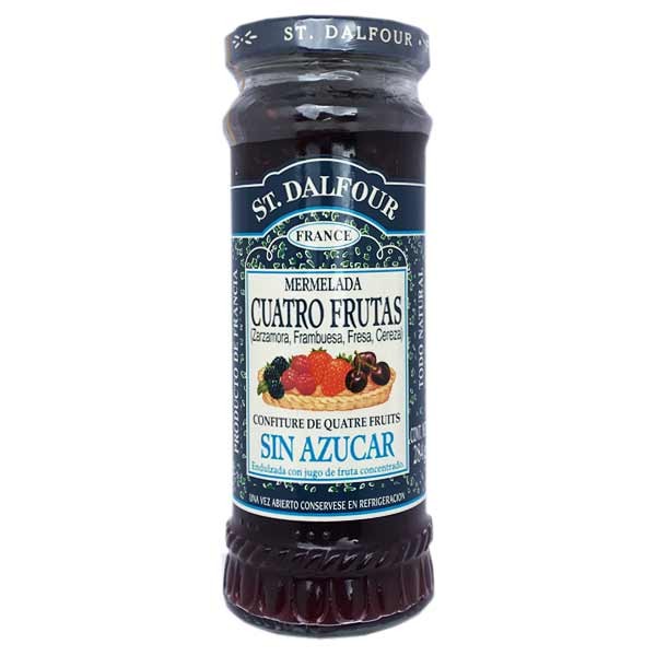 Mermelada 4 Frutas Sin Azúcar St.Dalfour x 284 gr
