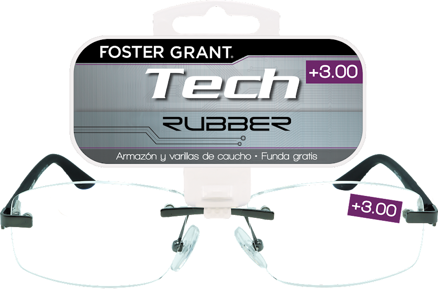 Gafas Lectura FTG TURNER SA RUBBER GRIS 3.00