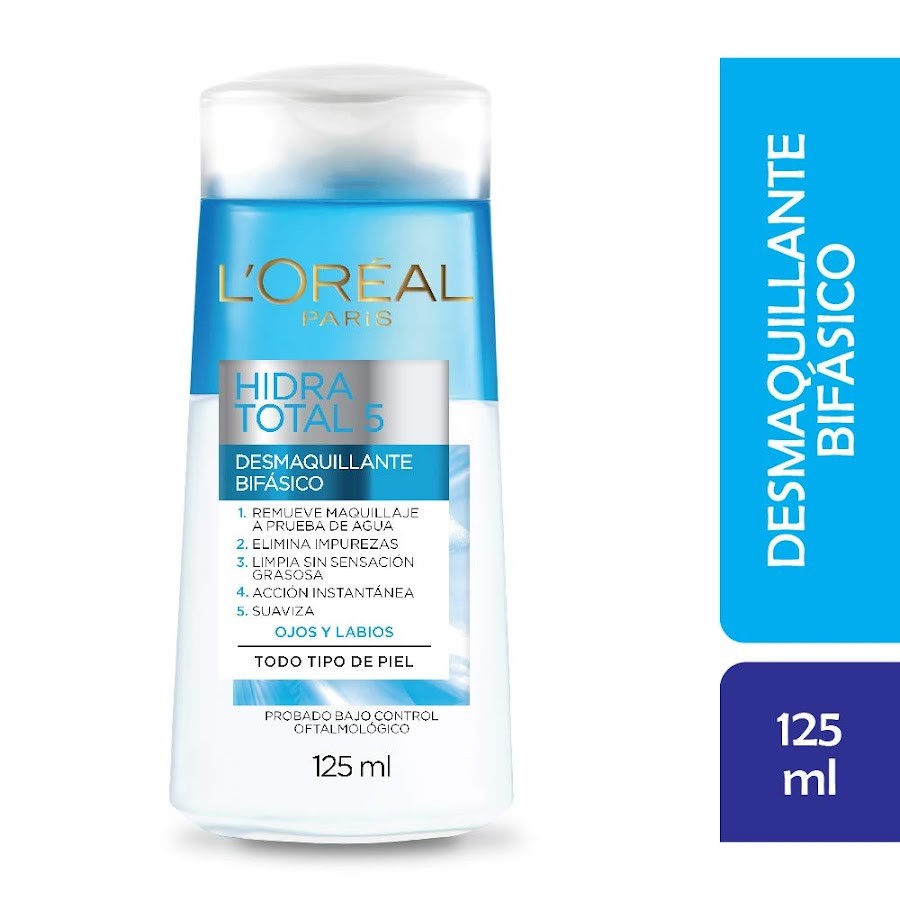 Desmaquillante LORÉAL PARIS Hidra-Total 5 Bifásico x125Ml