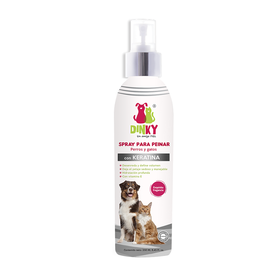 Spray Dinky Para Peinar Perros Y Gatos X250ml