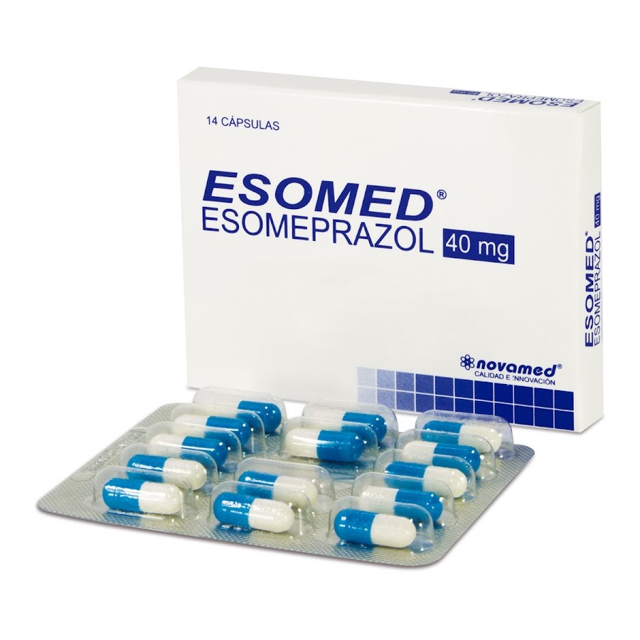 Esomed 40Mg Cápsulas Caja x14Cap. Novamed Esomeprazol