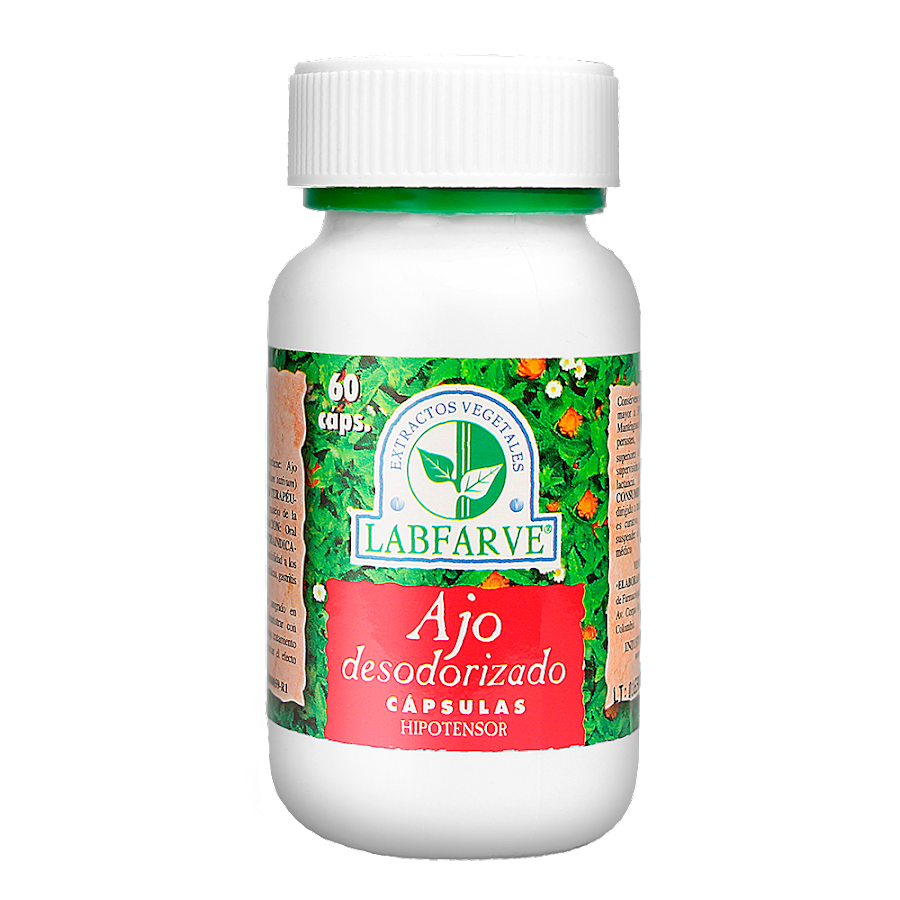 Ajo Desodorizado Cápsulas Frasco X60Cap.