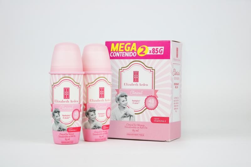 Oferta Desodorante Elizabeth Arden Clinical Roll On x 2uni de 85Gr c/u
