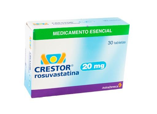 Crestor 20 Mg Comprimidos Caja x30Com. AstraZeneca Rosuvastatina