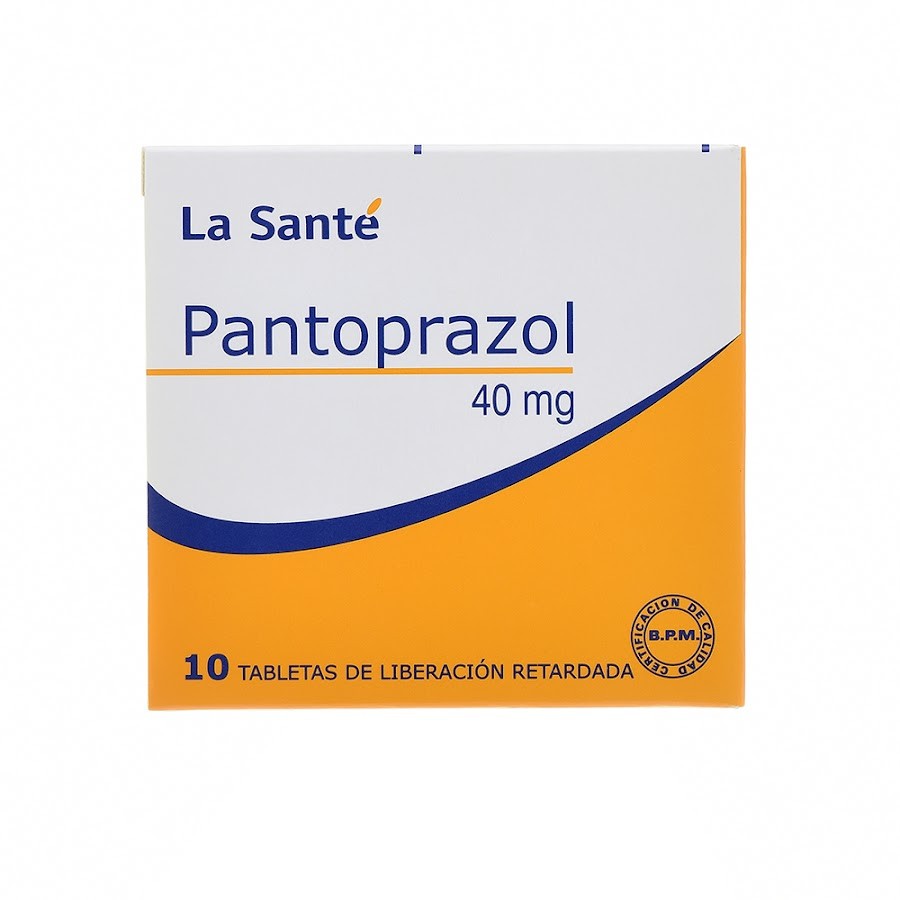 Pantoprazol La Sante 40mg x 10 tabletas recubiertas L.P.
