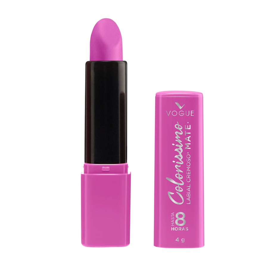 Labial Vogue Colorissimo Cremoso Chicle Suave x4g