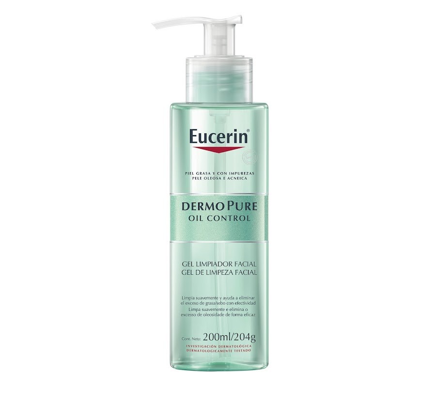 Gel Eucerin Dermo Pure Oil Control Limpiador x200ml