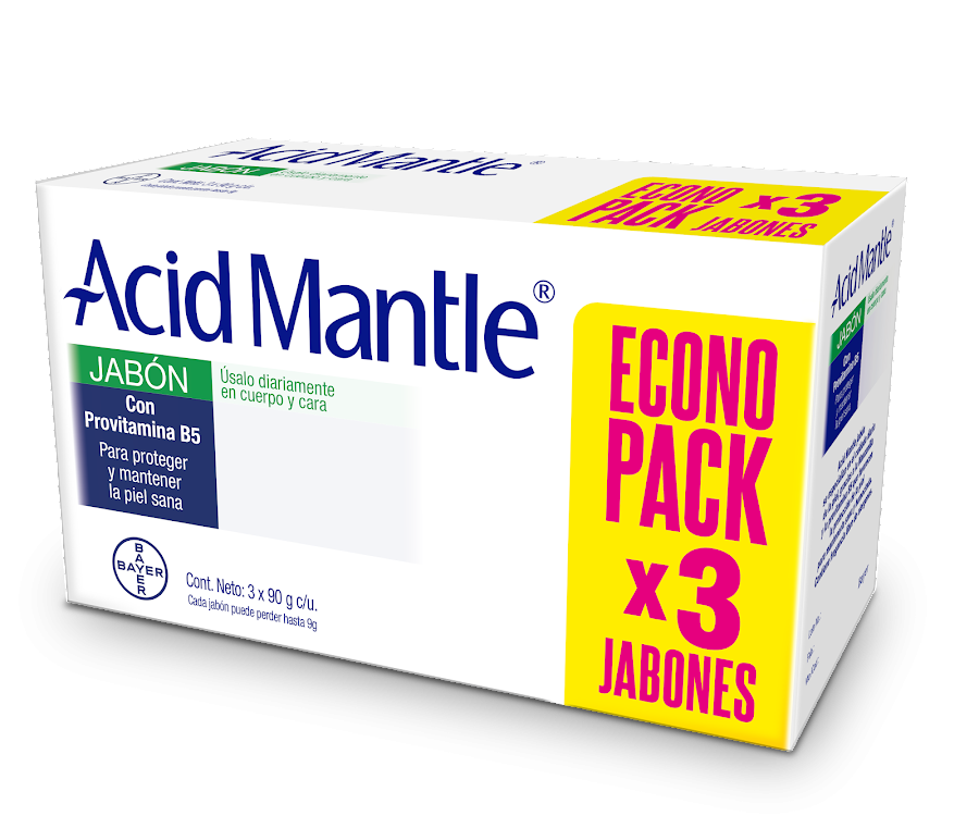 Jabon AcidMantle Bayer Pack x 3Und