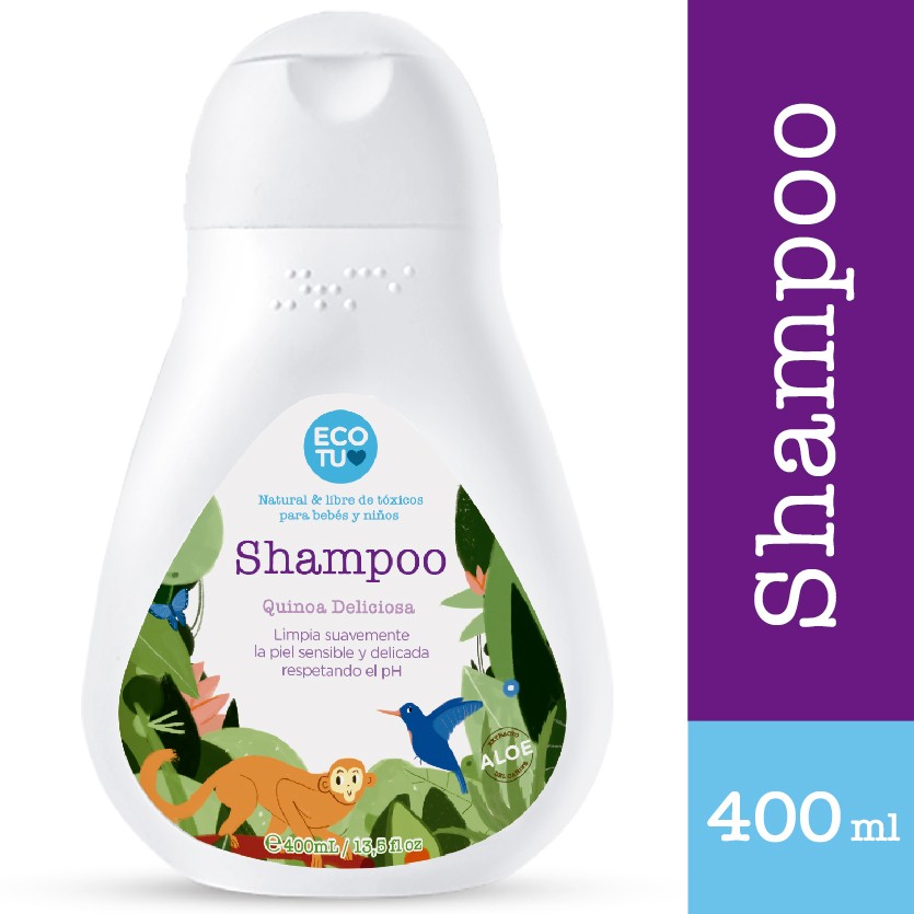 Shampoo EcoTú Quinoa Deliciosa x 400 ml