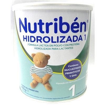 FORMULA INFANTIL NUTRIBÉN HIDROLIZADA LÁCTEA 1 X400G.
