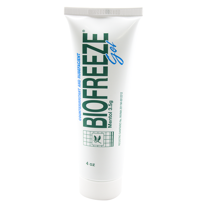 BIOFREEZE GEL TUBO X 4OZ ORTOPEDICOS