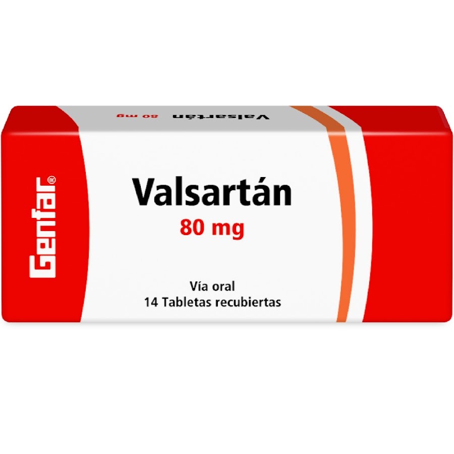 Valsartan Genfar 80Mg Caja x 14Tabletas