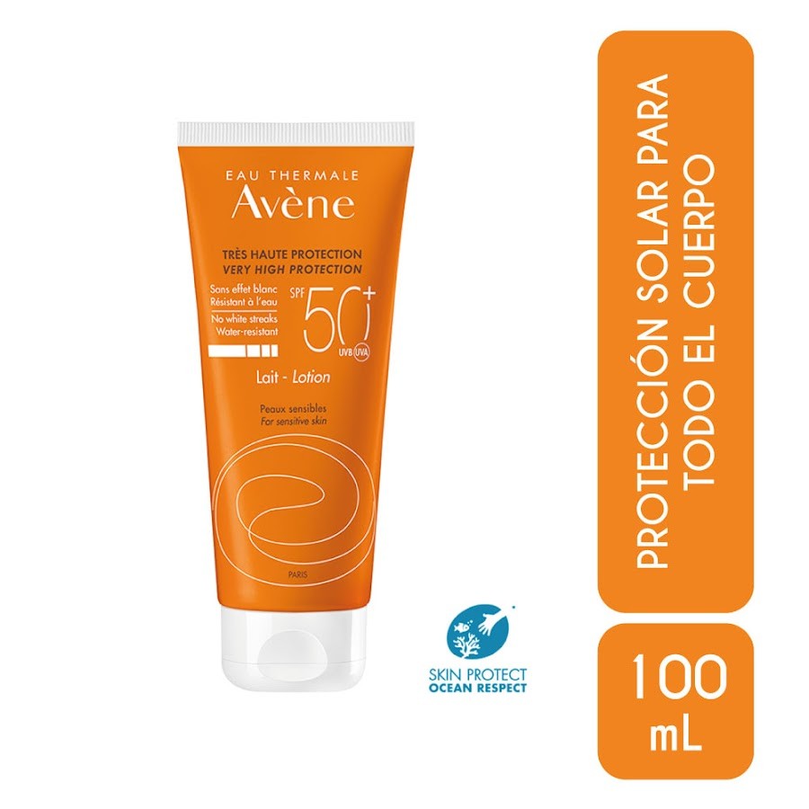 Protector Solar Avène Alta Protección Pieles Sensibles 50+ SPF x100ml