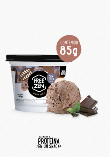 Helado Freezen Sabor Chocolate x85gr