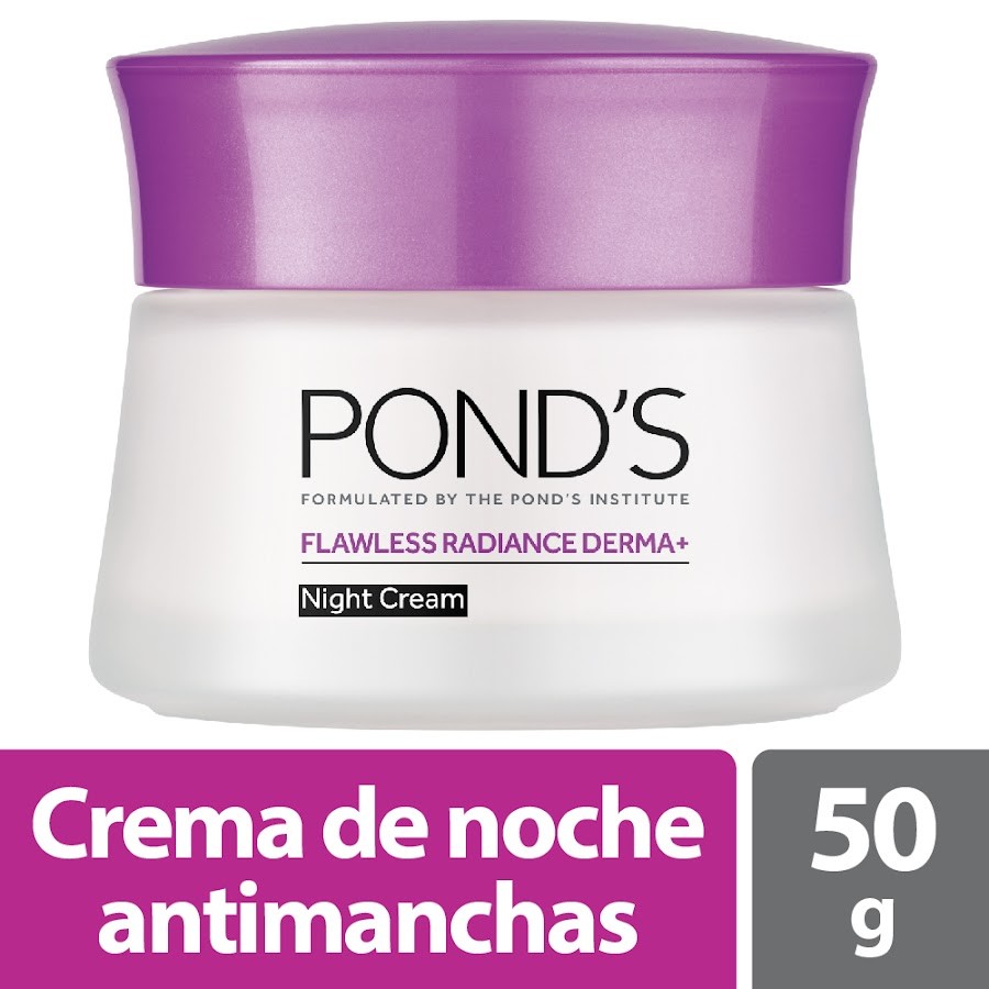 CREMA PONDS FACIAL FLAWLESS RADIANCE RESTAURADORA NOCHE GENACTIV X 50G