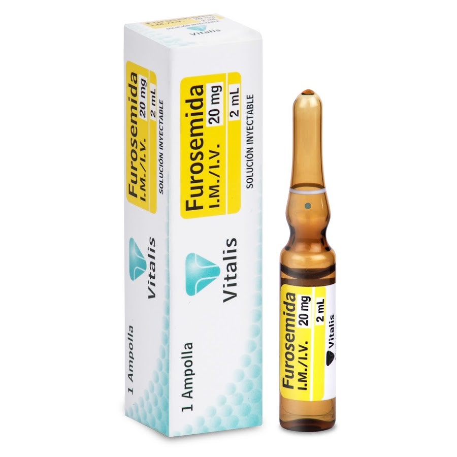Furosemida 20Mg/2Ml Vitalis x 1 Ampolla