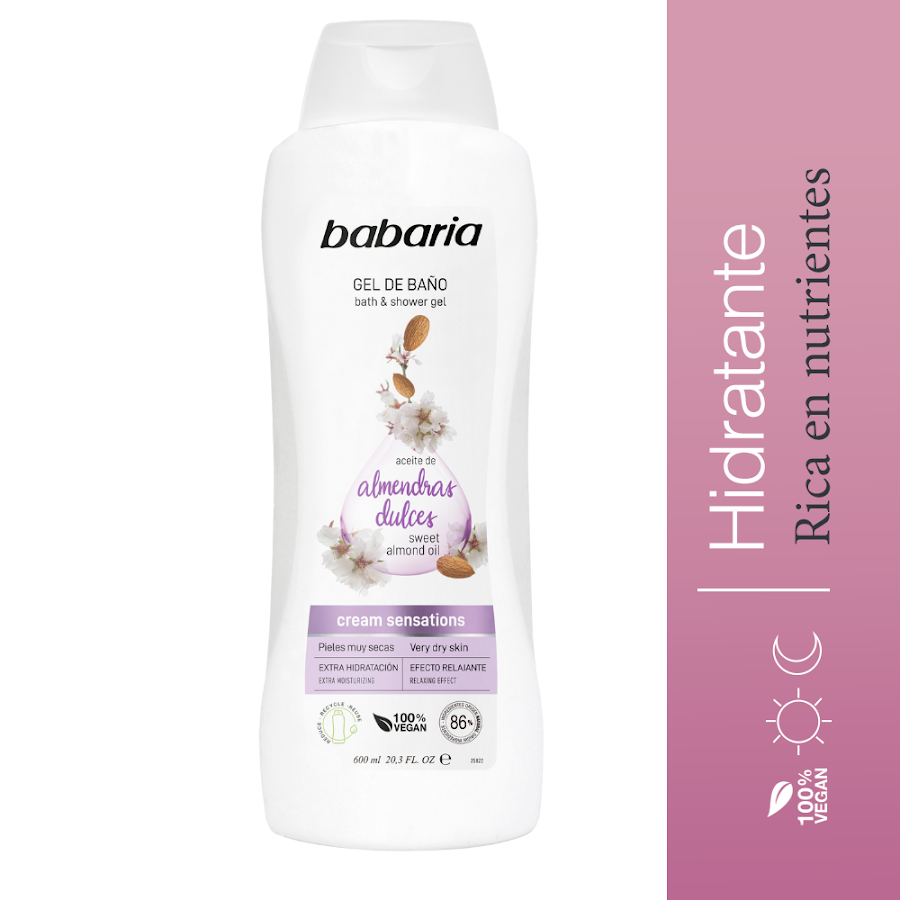 Gel De Ducha De Almendras Babaria x 600ml