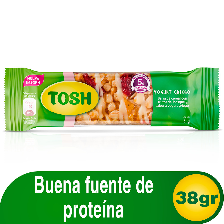 Granola Tosh Yogurt Griego X38gr