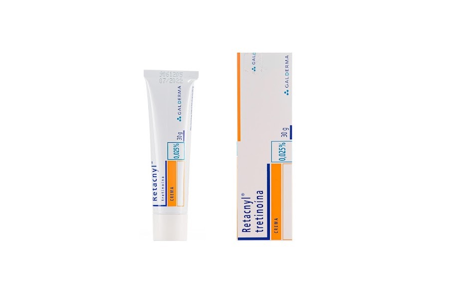RETACNYL 0.025% Crema Tubo x30g. GALDERMA Tretinoína