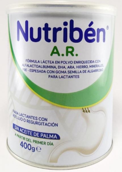 Formula Lactea Nutriben AR Para Lactantes x 400gr