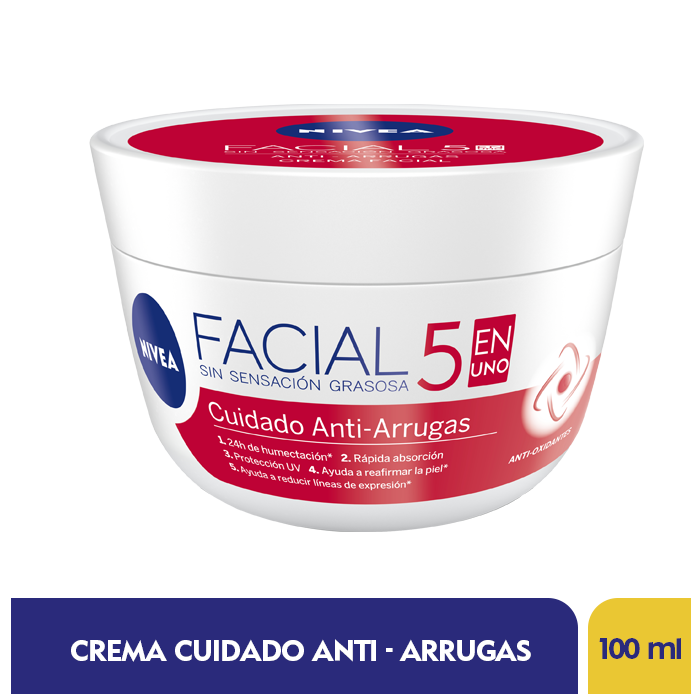 CREMA NIVEA FACIAL ANTIARRUGAS X 100 ML