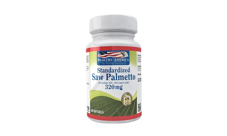 Saw Palmetto Standardized Healthy America 320Mg x 60Cap