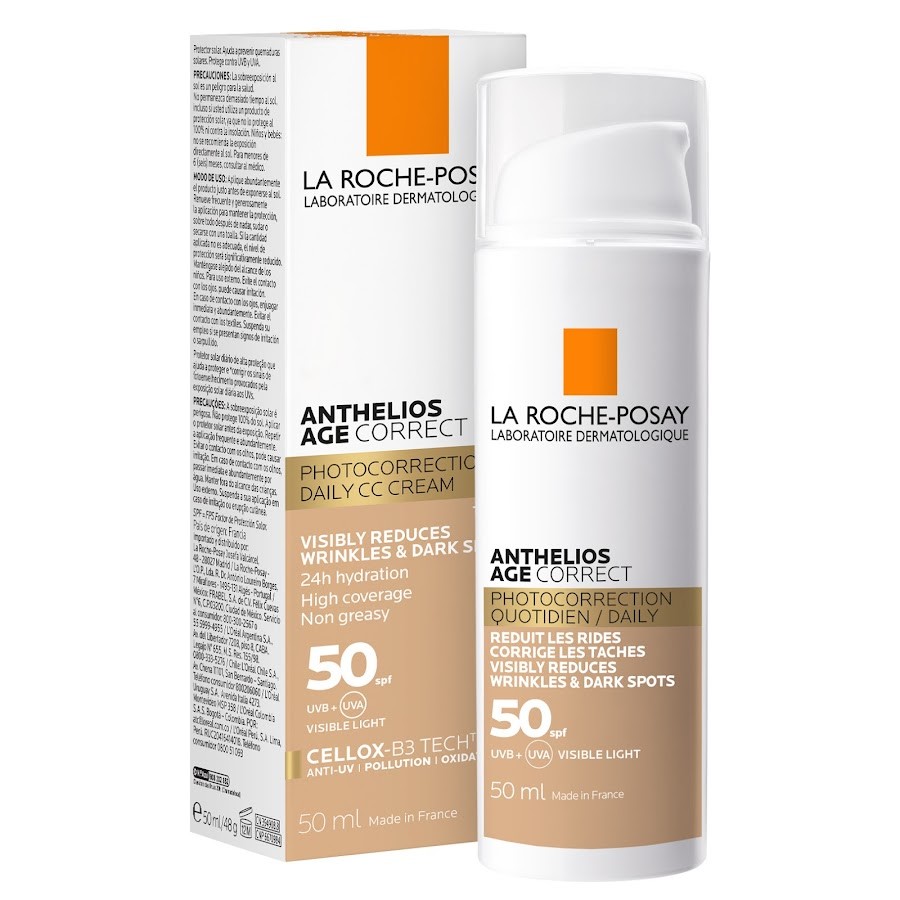 Protector Solar La Roche Posay Anthelios Age Correct CC Fps 50 x 50ml