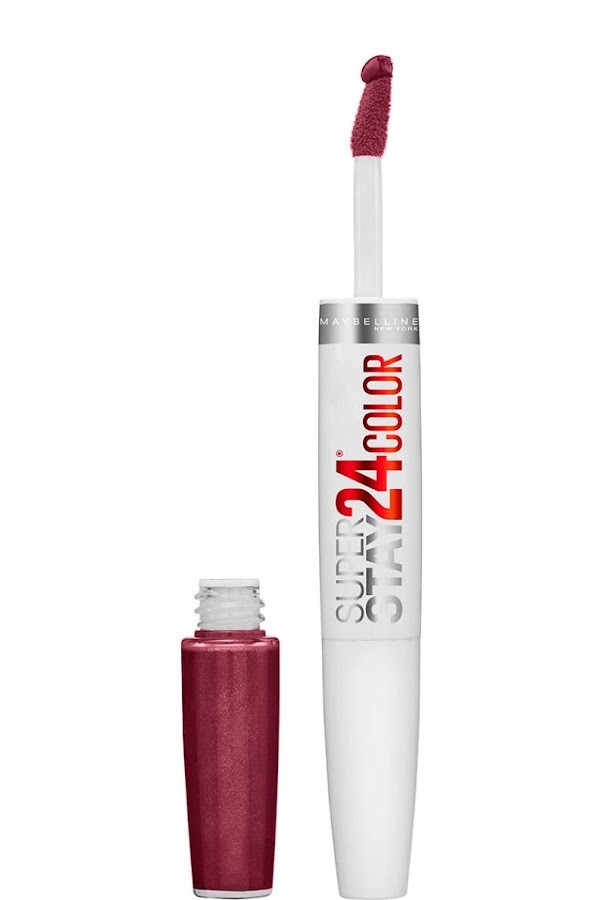 Labial MAYBELLINE Super Stay 24 TM 2-Step Color Unlimited Raisin x1Und