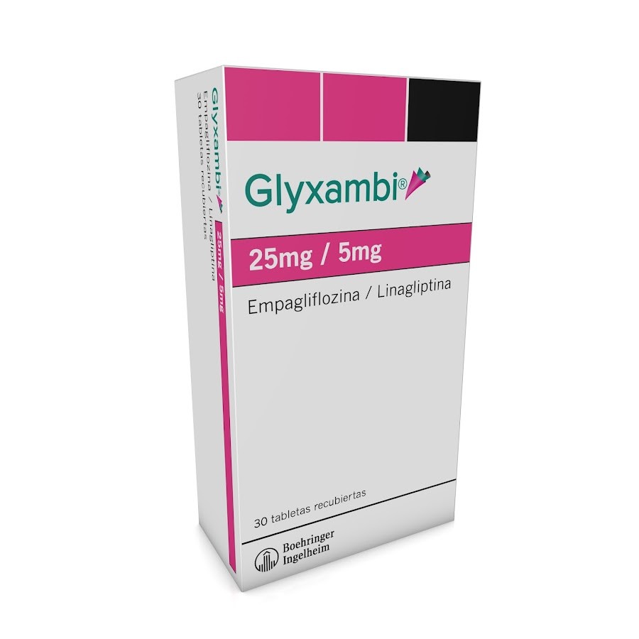 Glyxambi empagliflozina linagliptina 25Mg/5Mg