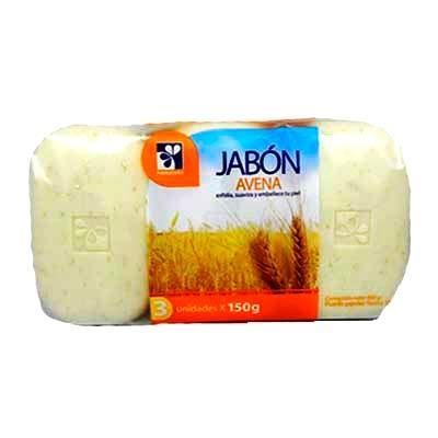 JABÓN FARMATODO AVENA X150G. X3UND.