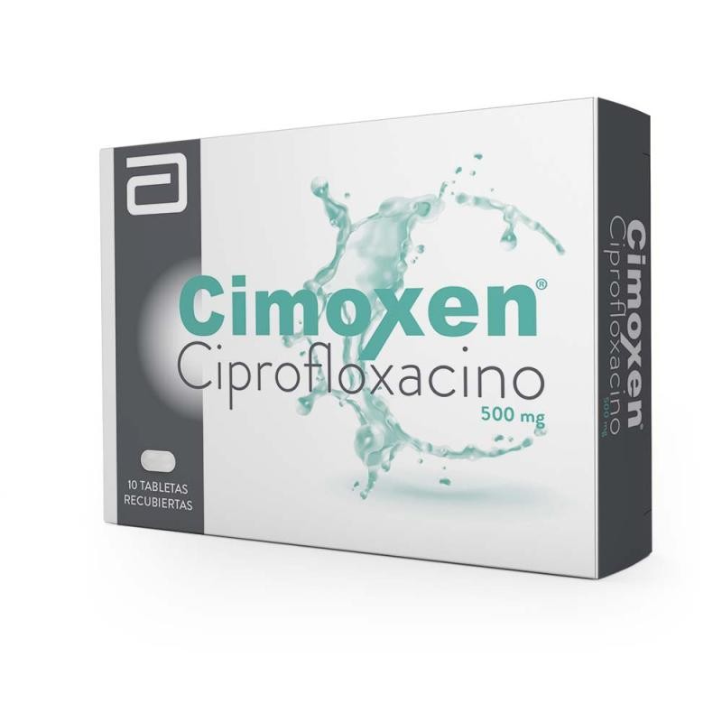 Cimoxen 500mg Tableta Caja x10tab LAFRANCOL Ciprofloxacino