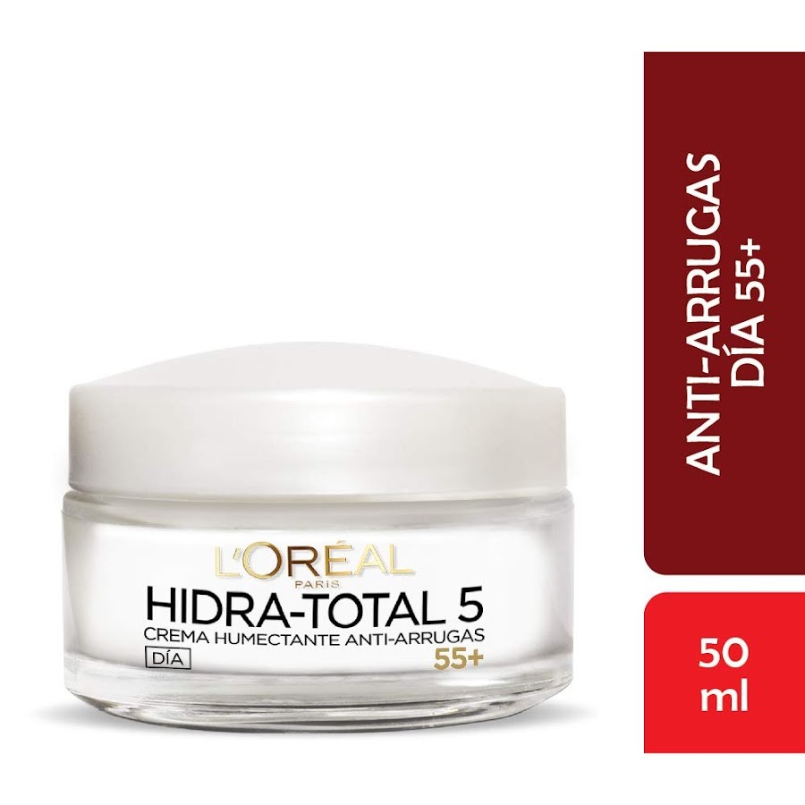 CREMA LORÉAL PARIS HIDRA-TOTAL5 EXPERTO ANTI-ARRUGAS TIPO PIEL55+X50ML