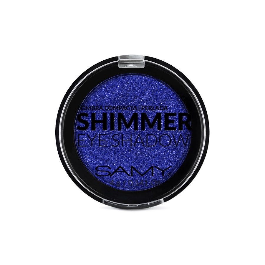 Sombra Samy Individual Perlada #27 Azul Índigo x4gr