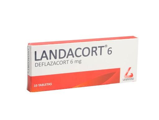 Landacort 6Mg Tabletas Caja x10Tab. Legrand Deflazacort