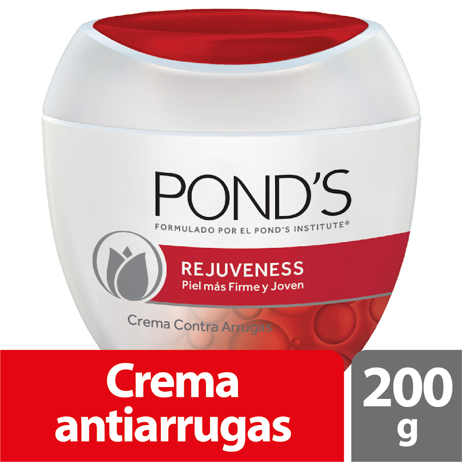 Crema PONDS Rejuveness Contra Arrugas Colágeno y Vitamina E x200g