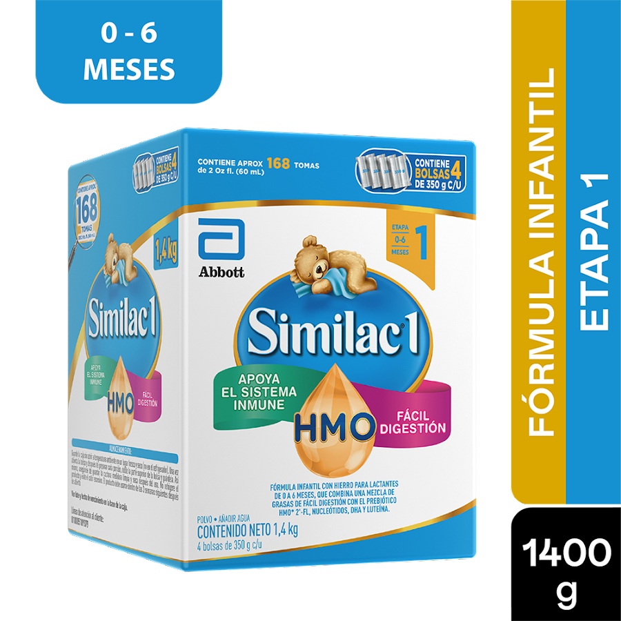Formula Infantil Similac Etapa 1 Prosensitive x 1400Gr