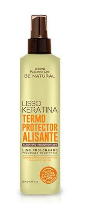 Termoprotector Be Natural Liso Keratina x250ml