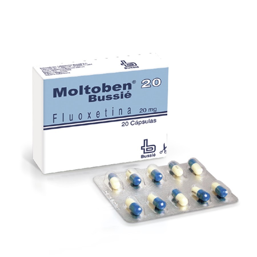 Moltoben 20Mg Cápsulas Caja X20Cap. Bussié Fluoxetina