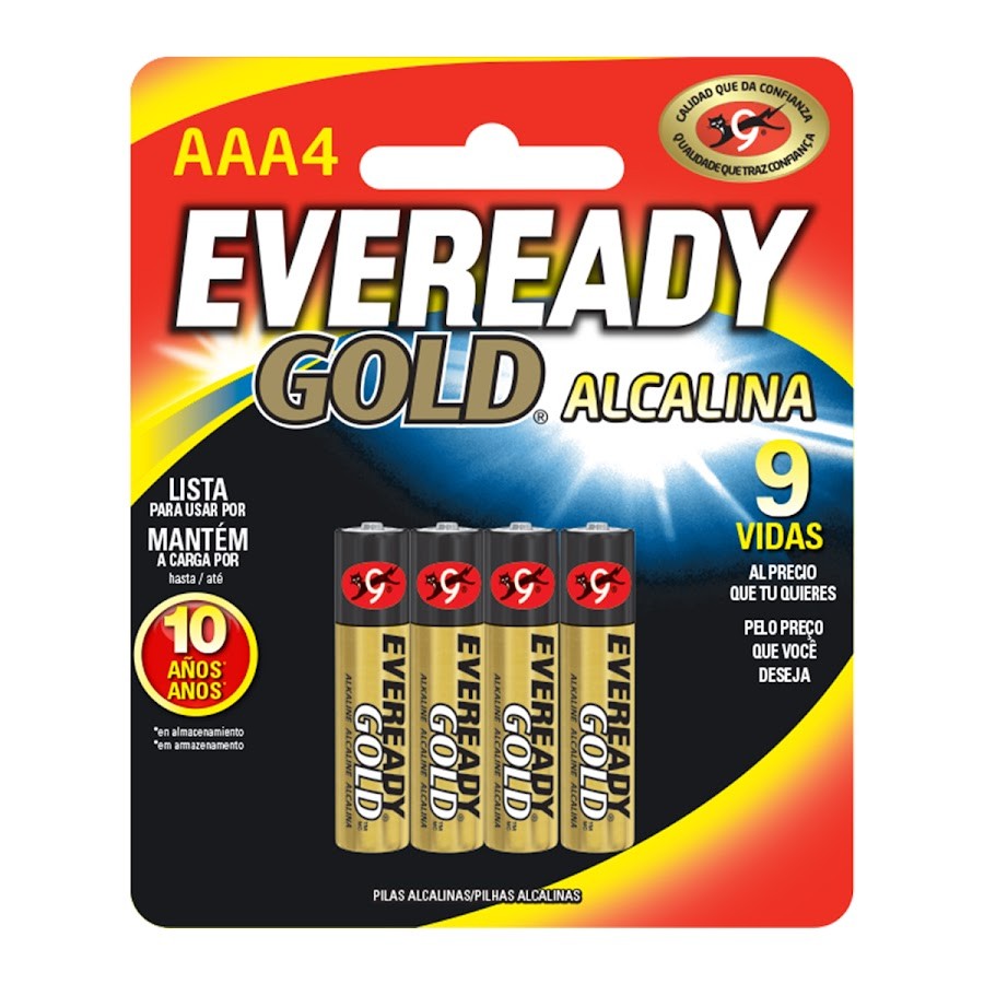 Pila EVEREADY GOLD AAA x4und