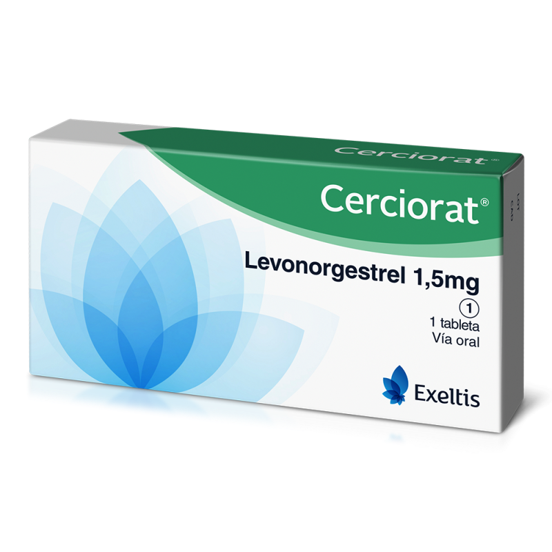 Cerciorat 1.5mg Caja x 1 tableta Levonorgestrel
