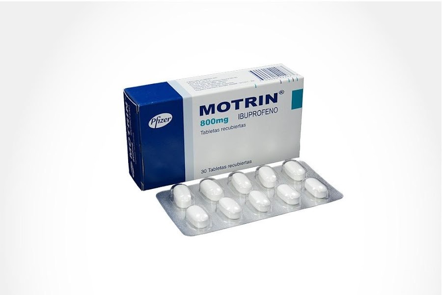 Fracción Motrin 800Mg Tabletas Blíster X10Tab. Pfizer Ibuprofeno