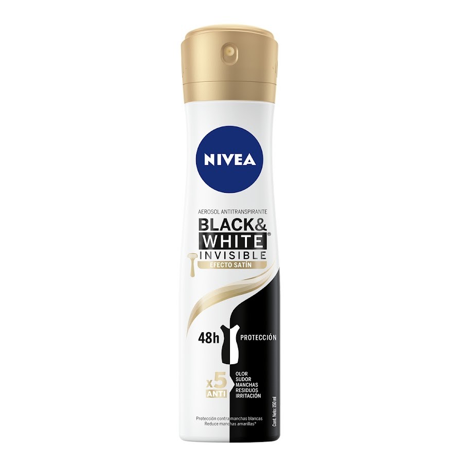 **Desodorante nivea B&W Gold 150 ml spray